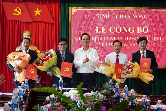 Ngành Tổ chức xây dựng Đảng Đắk Nông và nhiệm vụ "5 hóa", "3 không"