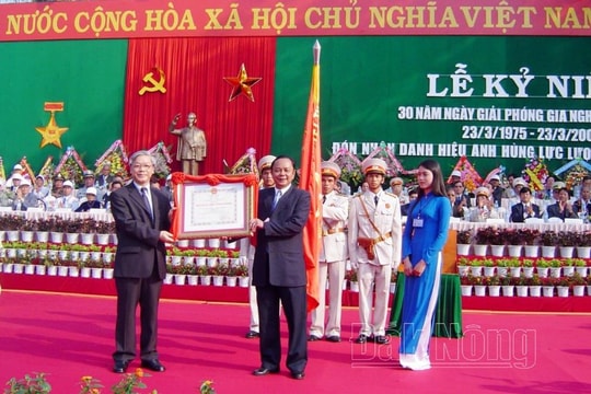 Đắk Nông viết tiếp trang sử hào hùng