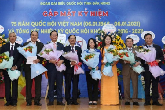 Đoàn ĐBQH tỉnh Đắk Nông nỗ lực cao nhất vì sự tín nhiệm của cử tri