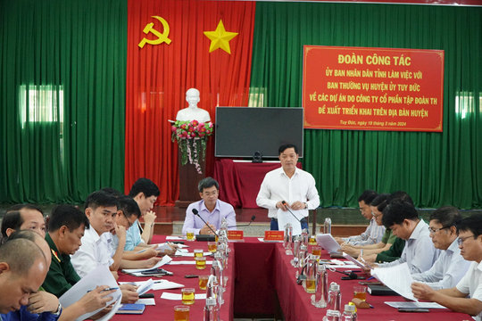 Tập đoàn TH đề xuất triển khai dự án lớn tại huyện biên giới ở Đắk Nông