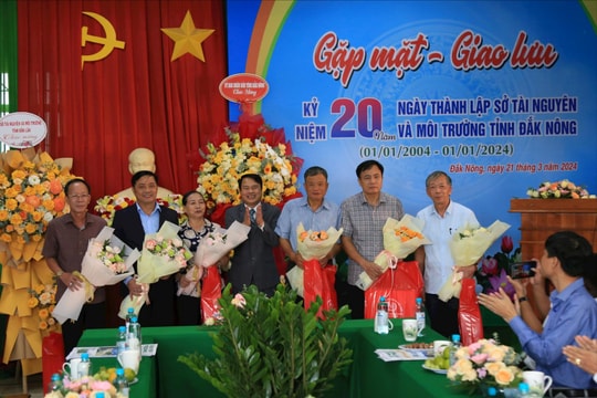 Ngành TN-MT Đắk Nông khẳng định vai trò, vị trí 20 năm qua