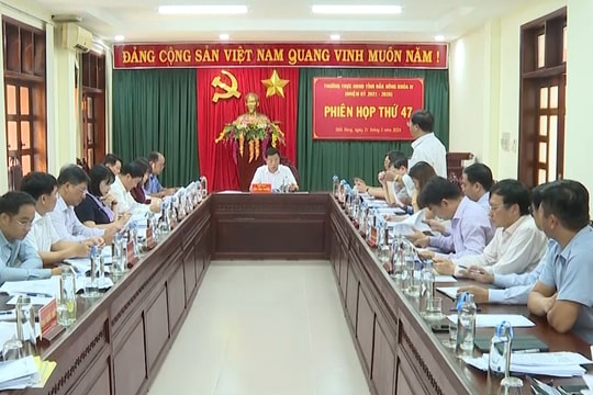 Thường trực HĐND tỉnh Đắk Nông họp Phiên thứ 47