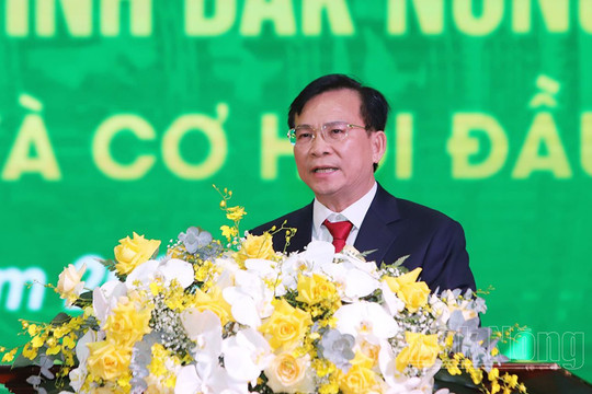 Phát biểu bế mạc Hội nghị công bố quy hoạch và xúc tiến đầu tư tỉnh Đắk Nông năm 2024