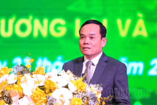 Phát biểu của Phó Thủ tướng Trần Lưu Quang tại Hội nghị công bố Quy hoạch và Xúc tiến đầu tư tỉnh Đắk Nông năm 2024