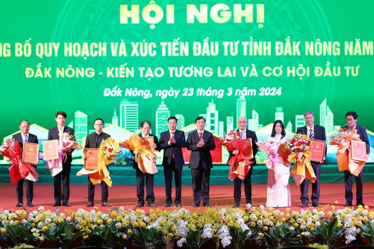 Hơn 100 nhà đầu tư tham gia Hội nghị xúc tiến đầu tư tỉnh Đắk Nông 2024