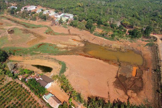 1.670ha cây trồng ở Đắk Mil nguy cơ thiếu nước vì hạn hán