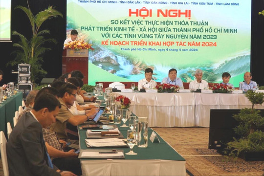Nhiều hoạt động hợp tác giữa TP. Hồ Chí Minh và Tây Nguyên