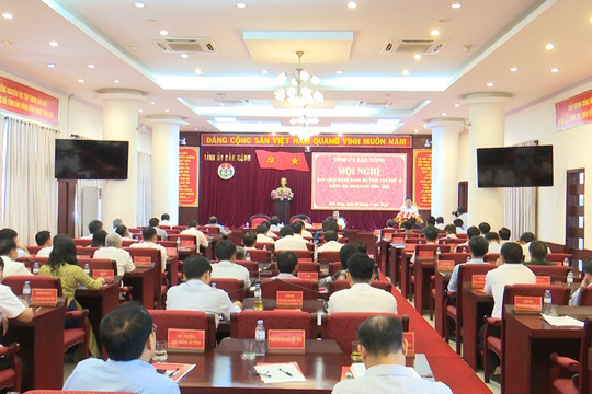 Hội nghị Ban Chấp hành Đảng bộ tỉnh Đắk Nông lần thứ 15