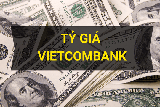 Tỷ giá ngoại tệ Vietcombank hôm nay 13/6/2024