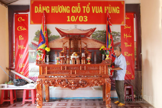 Người Phú Thọ ở Đắk Nông luôn tự hào về quê hương đất Tổ