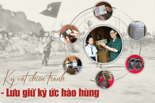 Kỷ vật chiến tranh - Lưu giữ ký ức hào hùng