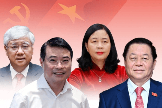 Tiểu sử 4 tân Ủy viên Bộ Chính trị