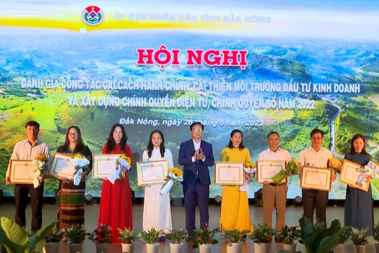 Hành chính phục vụ và nỗ lực của Đắk Nông