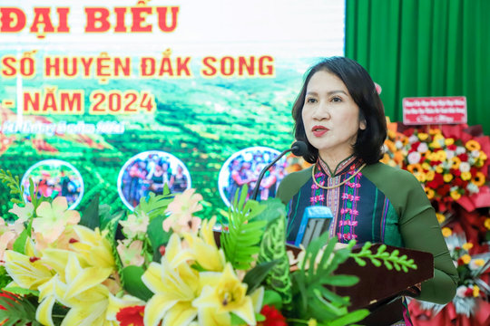 Đắk Nông tập trung tổ chức thành công đại hội đại biểu các dân tộc thiểu số cấp huyện