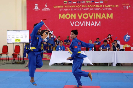 Đại hội Thể thao Học sinh Đông Nam Á: Khởi đấu môn Vovinam