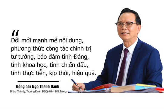 Đắk Nông xây dựng Đảng vững mạnh về tư tưởng, đạo đức