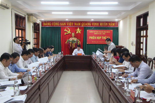 Phiên họp thứ 51 của Thường trực HĐND tỉnh Đắk Nông thống nhất nhiều nội dung quan trọng