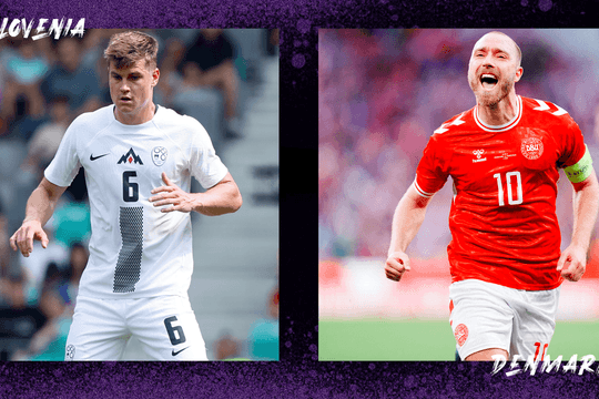 Nhận định Euro 2024 Slovenia vs Đan Mạch ngày 16/6 & dự đoán tỷ số