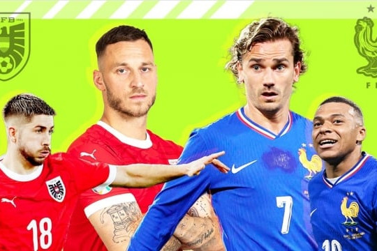 Lịch sử đối đầu Áo - Pháp: Pháp chưa bao giờ thua trước Áo tại các kỳ EURO