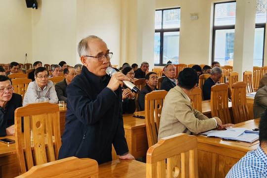 Đại biểu HĐND tỉnh và TP Đà Lạt tiếp xúc cử tri trước kỳ họp thường lệ giữa năm 2024