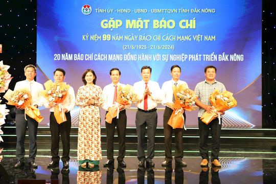 51 tác phẩm đoạt Giải báo chí tỉnh Đắk Nông lần thứ VIII, năm 2023