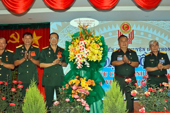 Đức Trọng: Tổ chức thành công Đại hội thi đua “Cựu chiến binh gương mẫu” giai đoạn 2019-2024