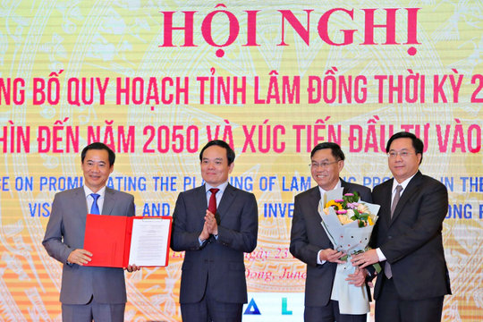 Lâm Đồng công bố Quy hoạch tỉnh thời kỳ 2021 - 2030, tầm nhìn đến năm 2050 và xúc tiến đầu tư