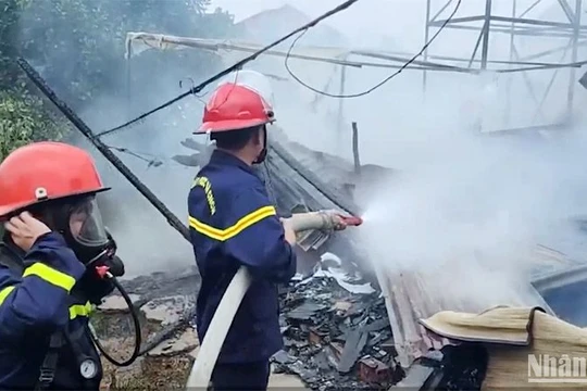 Phó Thủ tướng Trần Lưu Quang chỉ đạo tập trung khắc phục hậu quả vụ cháy ở Đà Lạt
