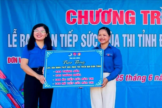 Đắk Nông ra quân Tiếp sức mùa thi năm 2024