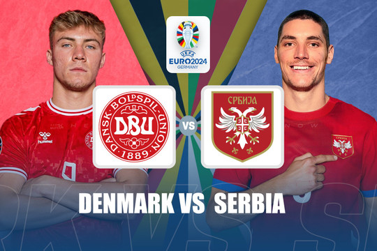 Lịch sử đối đầu Đan Mạch vs Serbia: Đan Mạch toàn thắng trước Serbia