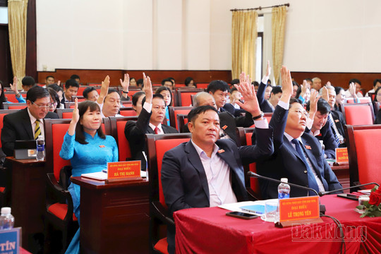 Miễn nhiệm Ủy viên UBND tỉnh Đắk Nông đối với ông Nguyễn Công Tự