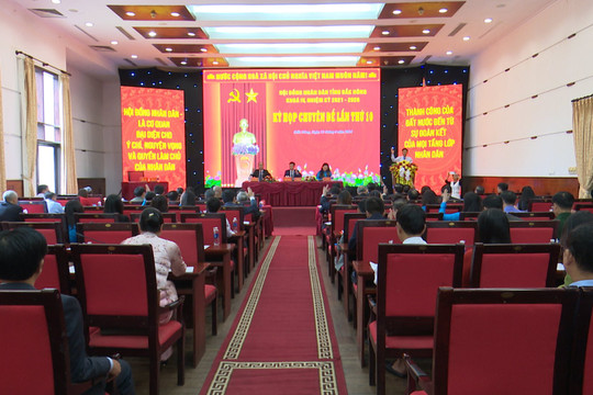 HĐND tỉnh Đắk Nông thông qua 4 nghị quyết quan trọng