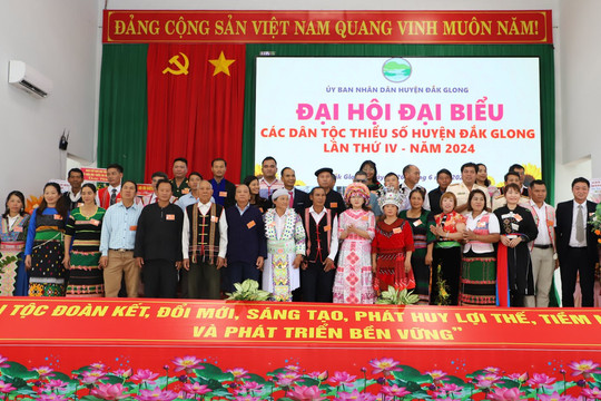 Đại hội đại biểu các DTTS huyện Đắk Glong lần thứ IV năm 2024