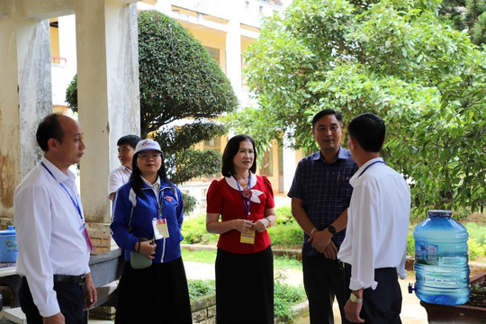 Tăng cường nhắc nhở thí sinh thực hiện đúng quy chế thi