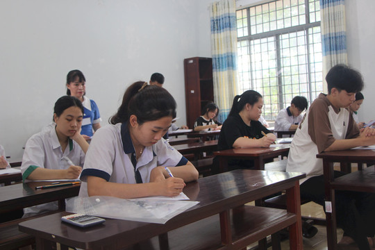 Đề thi môn Toán mang tính phân hóa cao