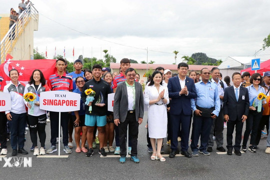 Khai mạc giải Đua thuyền Rowing Vô địch U19, U23 và Vô địch Đông Nam Á năm 2024