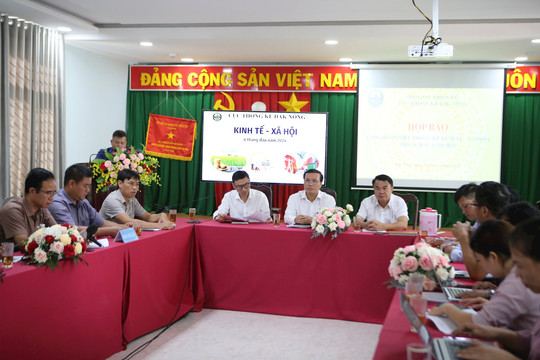 GRDP Đắk Nông tăng 5,08% trong 6 tháng đầu năm