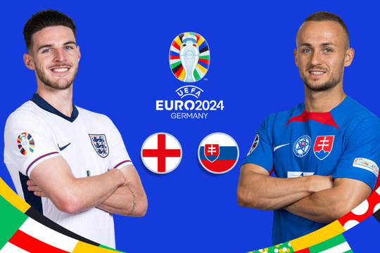 Siêu máy tính dự đoán Anh vs Slovakia vòng 1/8 Euro 2024