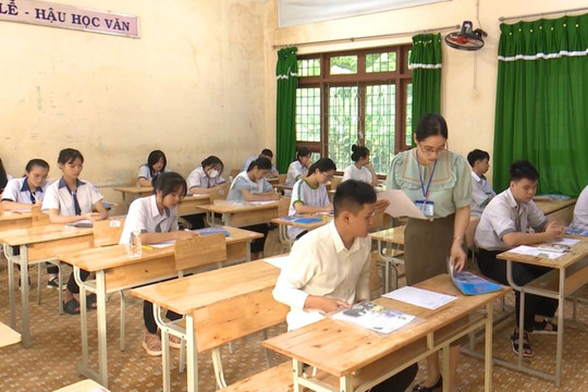 Kỳ thi tốt nghiệp THPT ở Đắk Nông diễn ra an toàn, đúng quy chế