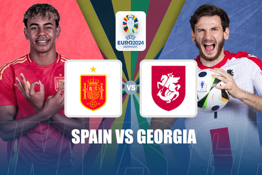 Siêu máy tính dự báo trận Tây Ban Nha vs Georgia vòng 1/8 Euro 2024