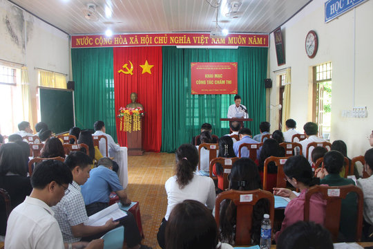 Đắk Nông huy động 111 cán bộ chấm thi tốt nghiệp THPT năm 2024