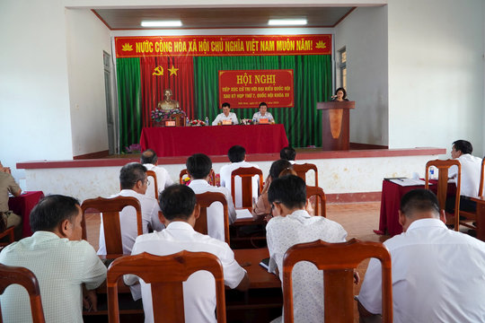 Đoàn ĐBQH tỉnh Đắk Nông tiếp xúc cử tri xã Đắk Som
