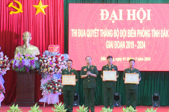 Đại hội Thi đua Quyết thắng Bộ đội Biên phòng tỉnh Đắk Nông