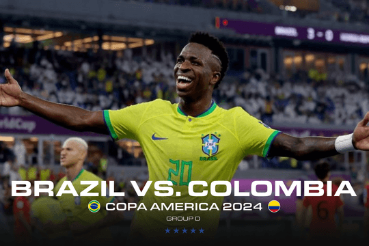 Nhận định, dự đoán Brazil vs Colombia: Đại chiến phân định ngôi đầu