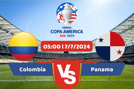 Link xem trực tiếp tứ kết Copa America 2024: Colombia vs Panama