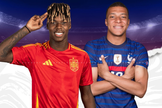 Siêu máy tính dự đoán Tây Ban Nha vs Pháp bán kết 1 Euro 2024