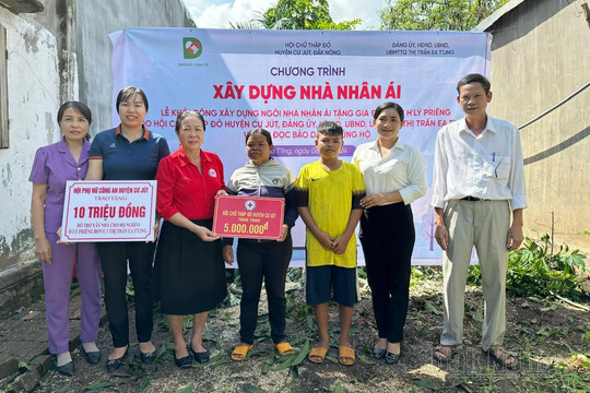 Căn nhà mới của gia đình H’Lý Priêng