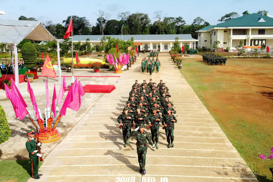 Lực lượng quân sự tỉnh Đắk Nông thi đua quyết thắng