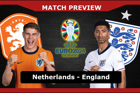 Siêu máy tính dự đoán Anh vs Hà Lan vòng tứ kết Euro 2024
