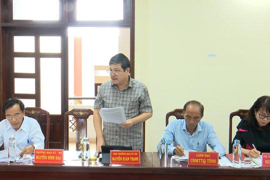 Thường trực HĐND tỉnh họp phiên thứ 53